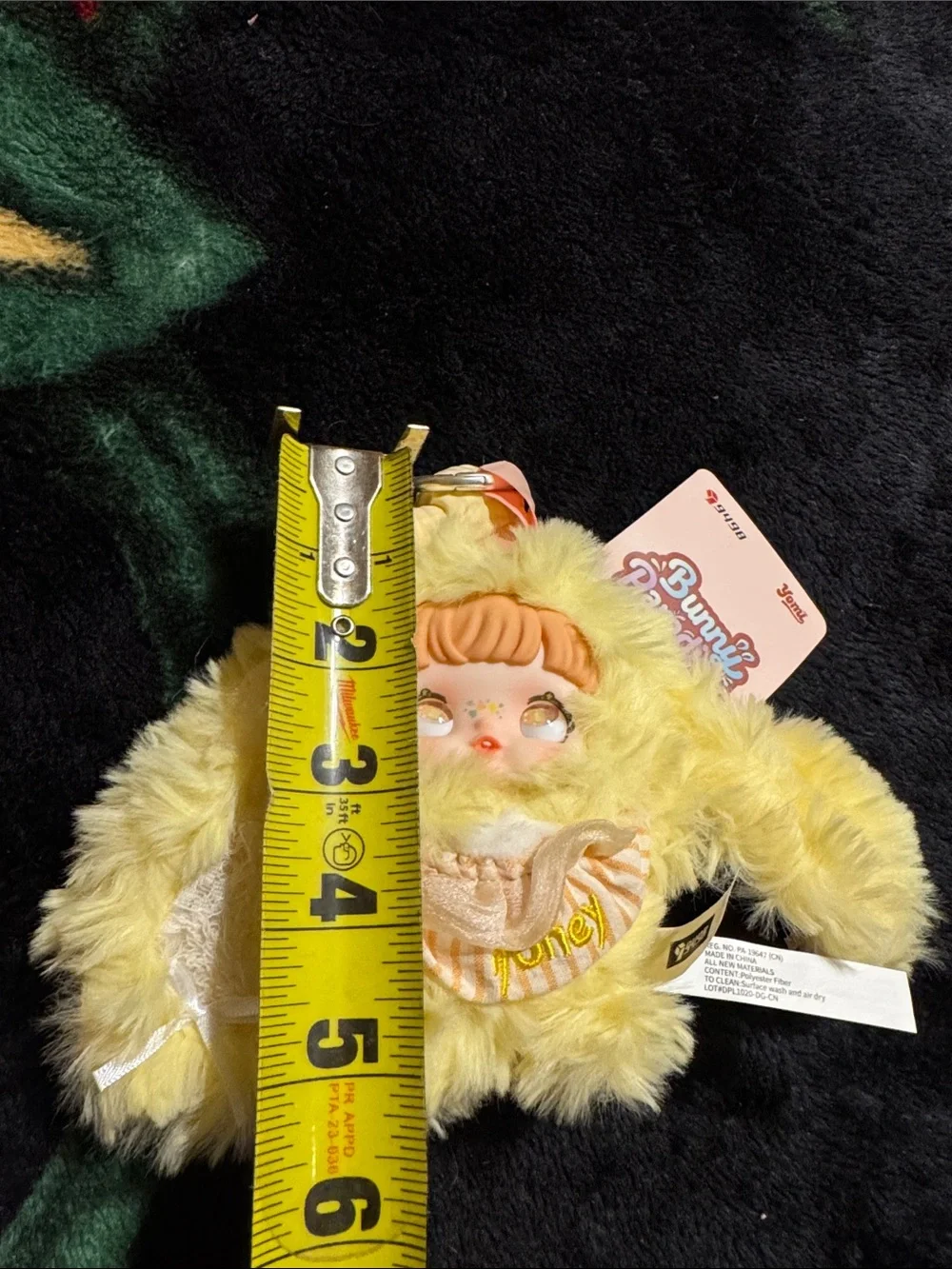 Bunny Pet Toy Keychain